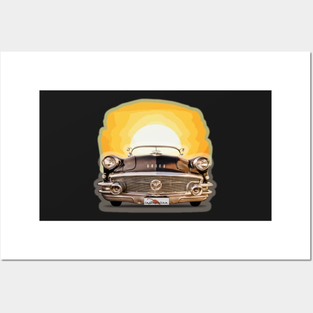 Vintage car design Wall Art by MoondesignA